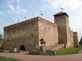 Brick castle in Gyula