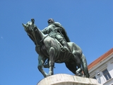 Equestrian monument