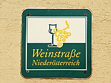 Ecriteau Weinstraße